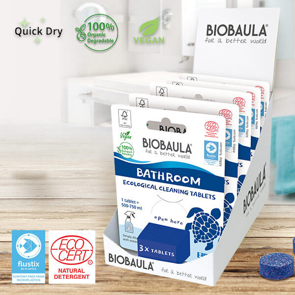 Ταμπλέτες καθαρισμού Biobaula-Μπάνιο